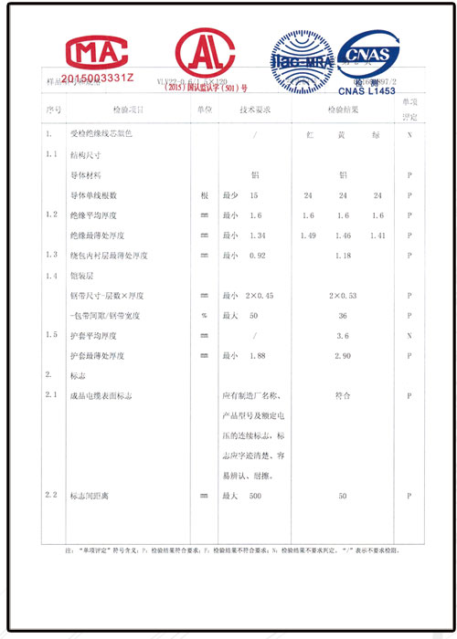 檢驗(yàn)報告